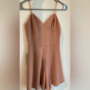 Tan Romper